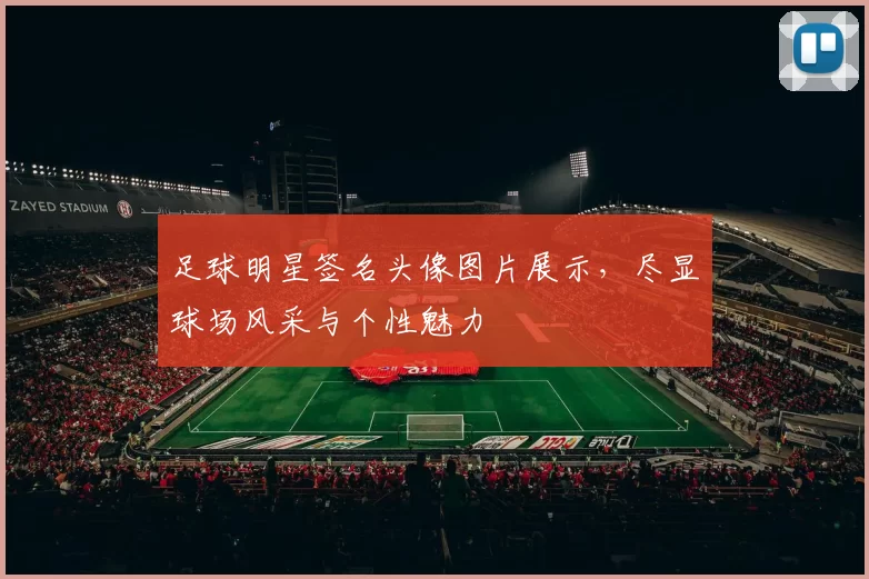 足球明星签名头像图片展示，尽显球场风采与个性魅力