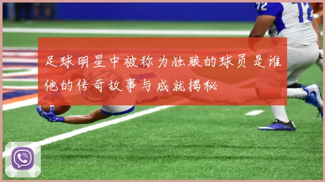 足球明星中被称为独狼的球员是谁他的传奇故事与成就揭秘