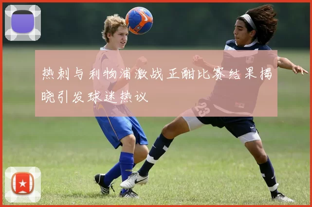 热刺与利物浦激战正酣比赛结果揭晓引发球迷热议