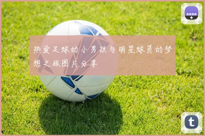 热爱足球的小男孩与明星球员的梦想之旅图片分享